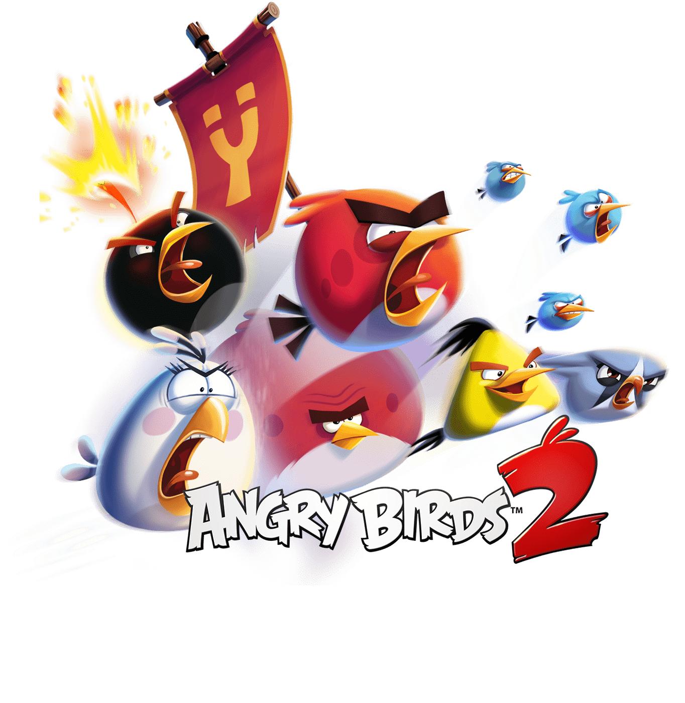 Angry birds2 with download button